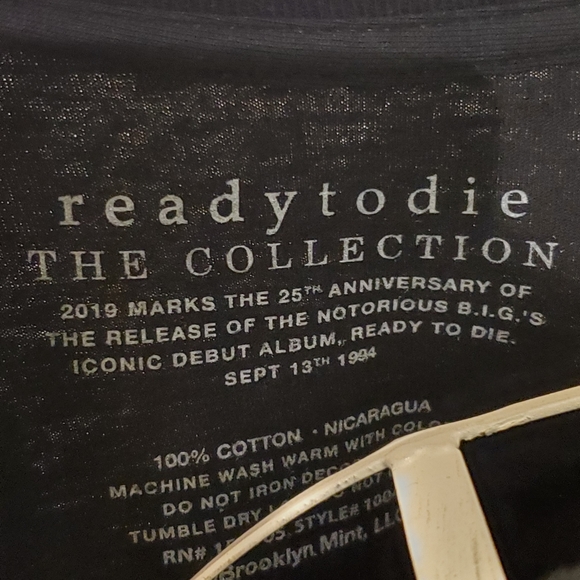 Notorious Big 25th Anniversary Sz M  3/$25 - Picture 4 of 6